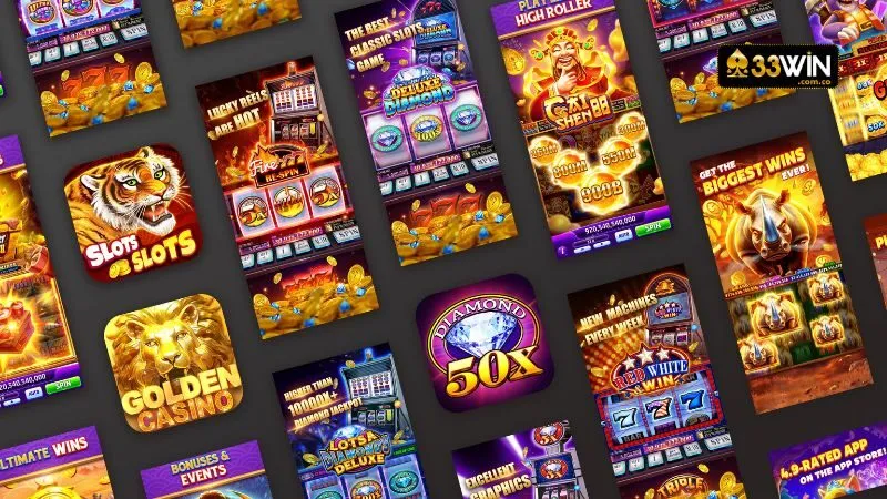 Trò chơi slot đa dạng phiên bản cho người chơi trải nghiệm